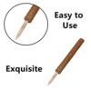 2 Pcs Plant Support Totem Pole Coir Moss Stick Stake Coco Coir Poles for Creepers Plant Support Extension Climbing Indoor Plants