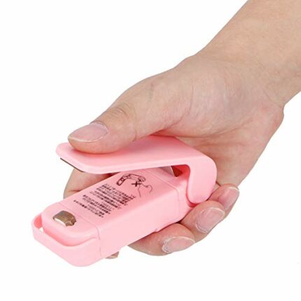 Mini Bag Sealer,Portable Manual Vacuum Sealer Fresh-Keeping Food Snack Sealing Machine for Airtight Food Storage and Resealing Snack Bags