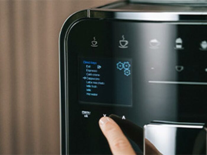 Melitta F83/0-101 Barista T Smart Coffee Machine, 1450 W, 1.8 liters, Silver