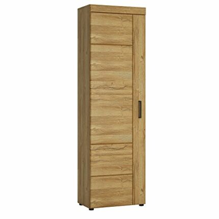 Furniture To Go | Cortina, Melamine, Grandson Oak, Tall Cupboard (LH)
