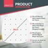 200pk Square Air Fryer Liners Disposable | 8.5 Inch | Perforated Air Fryer Parchment Paper Liners | Air Fryer Paper Liners | Air Fryer Liners Squ