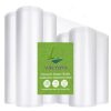 VacYaYa 6 Pack 20cmx6m(3Rolls) and28cmx6m(3Rolls) Rolls (Total 30m) Vacuum Food Sealer Machine Freezer Bags Rolls with BPA Free,Heavy Duty,Great