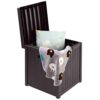 Leisurelife Outdoor Storage Box 52 Gallon,Deck Boxes Water Resistant Deck Box Storage Bench,Brown