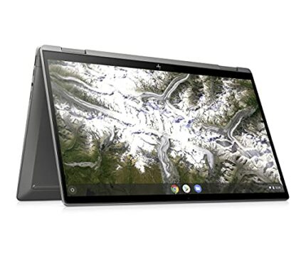 HP Chromebook 14" Laptop PC 14c-ca0003sa, Intel Pentium Gold, 4GB RAM, 64GB SSD, FHD, Mineral silver