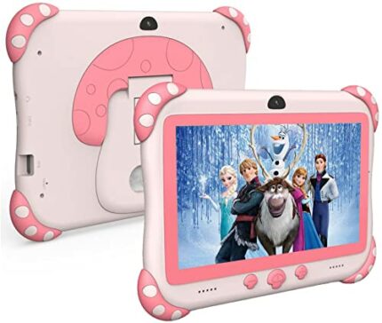 ascrecem Kids Tablets 7 inch Android Tablet for Kids with WiFi Dual Camera Educational Games Parental Control, Children's Tablet with Kids Softwa
