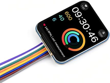 waveshare 1.69inch LCD Display Module, 240x280 IPS Screen, 262K RGB Display Colors, SPI Interface,Embedded ST7789V2 Driver chip, Using SPI Interf