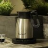 Vektra VEK-1204 Vacuum Insulated Easy Pour Cordless Kettle with Variable Temperature Control and Digital Display, 1.2 Litre, Stainless Steel
