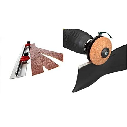 MULTI-SHARP 1109 38 cm/15 Inch Cylinder Mower Sharpener & 1301 Rotary Mower/Garden Tool Sharpener