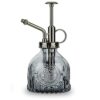 ZIUHEOA Plant Mister Glass Watering Spray Bottle 6.4" Tall Watering Can Retro High-Atomization Nozzle Sealed Leak-Proof,for Garden Plants Flower