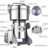 1000g Electric Grain Grinder Spice Grain Mill Stainless Steel 30s 25000RPM High Speedy Grinding with Overload Protection& 5min Timer Mill for Dry