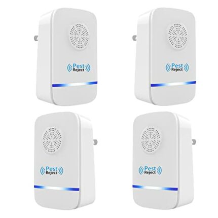 Ultrasonic Pest Repeller, Powerful Mouse Repellent plug in Pest Control - Ideal for Mice, Rats, Mosquitoes, Cockroach, Moths, Ants