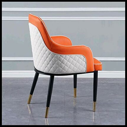 WALNUT Simple Home Chair Restaurant Hotel to Discuss the Meeting Chair to Eat Stool Desk Chair Parlor Chair (Color : D)