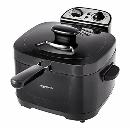 Amazon Basics 2-Litre Electric Deep Fryer, Black