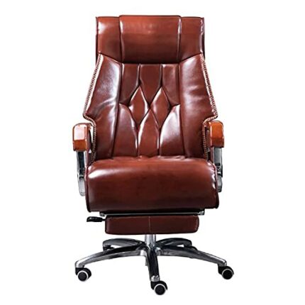 YT.JYUERI Relax Comfortably Safe Home Office Desk Chairs, Microfiber Leather boss Chair, Business Reclining boss Chair, Comfortable sedentary Exe