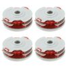 4PCS Spool Line FLY021/513937190 Compatible with Flymo Lawnmower Replacement Parts Outdoor Power Tools Accessoires 11m Line Length 1.5mm Line Dia