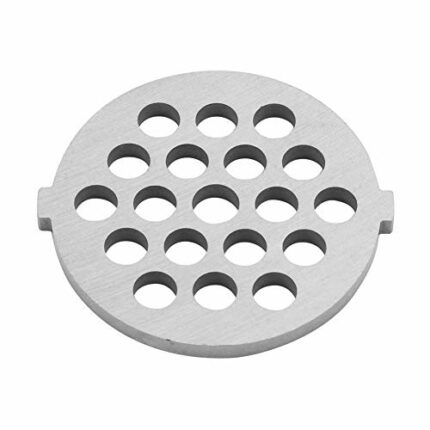 TOPINCN Electric Meat Mincer Breaker Meat Grinder Accessories Durable Alloy Cutting Plate Disc 5/7 Mm Reusable Packaging (7 Mm)