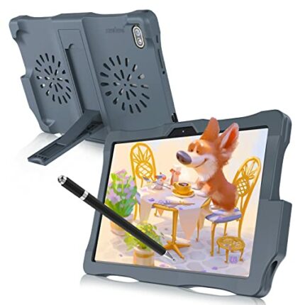 Kids' Tablets Android 12-PC Tablet for Kids 10.1 inch Quad-Core 3GB RAM 64GB ROM,Tablet with Case and Touchscreen Pen for Kids, WiFi Tablet PC,60