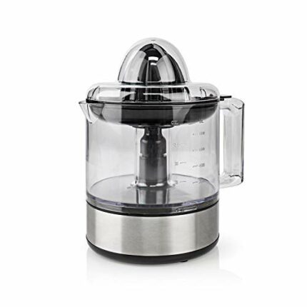 Ex-Pro 0.8L Electric Citrus Press Juicer with Adjustable Pulp Filter 2 x Cones and Easy Pour Spout