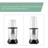 2-pack 16 ounce Cup and 12 ounce Short Cup Replacement Cup Set Fits for Magic Bullet Blenders Cup for 250w （MB1001 Series)