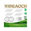 24 PCS Strimmer Blades Lawn Mower Blades Metal Blade Strimmers Replacement Accessories for Outdoor Tough Weeds Undergrowth Grass Cutting
