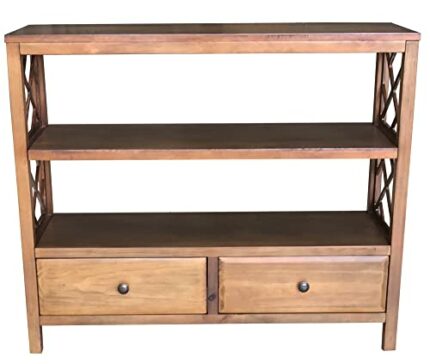 Decor Therapy Jimco>Furniture-Office, Wood, Honey Pine