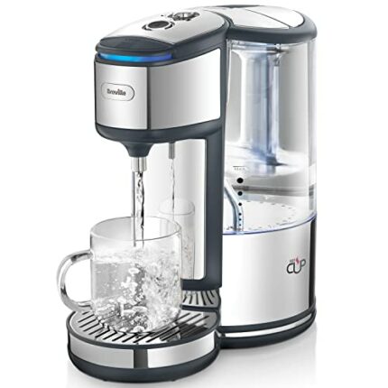Breville BRITA HotCup Hot Water Dispenser | With integrated water filter | 3kW Fast Boil & Variable Dispense | 1.8L | Energy-efficient use | Stai