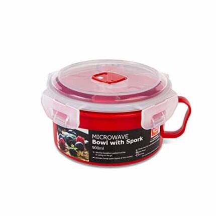 Microwave Bowl with Spork 900ml