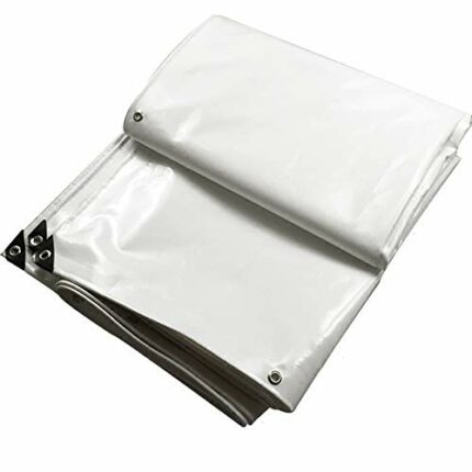 Thicken Tarpaulin Scaffolding Outdoor Rainproof Canvas Waterproof Sunscreen PVC Knife Scraping Parking Shed Pushpull shed Gazebo Gardening Shade