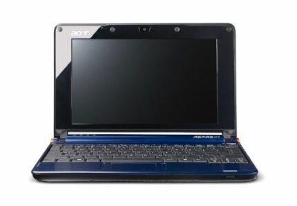 Acer Aspire One A150 Netbook, Windows XP Home, 8.9-inch Crystalbrite TFT LCD, 1GB RAM, 160GB HDD, Intel Atom Processor N270 1.60 Ghz (Blue)