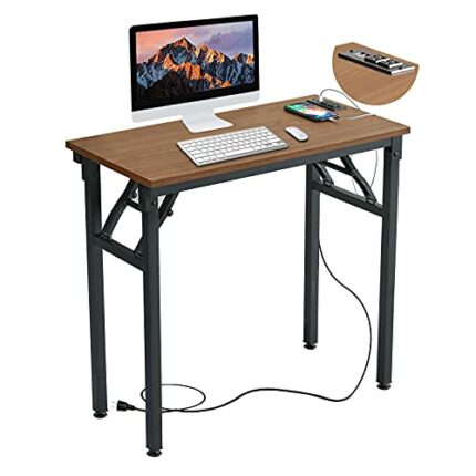 Foldable Computer Desk31.6 inch, Small Desks for Home Office