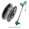4Pcs Lawn Mower Spool and Line Replacement F016800569 Compatible with EasyGrassCut 23/26/18/18-230/18-260/18-26 Spool Lines