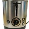 Vanilla Leisure Camping Toaster - 220v/240v 2 Slice Camping Toaster Electric Low Wattage - Stainless Steel Caravan Toaster Low Wattage with Auto