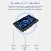 5in IPS USB Mini Screen, PC Temperature Display AIDA64 PC CPU RAM Data Monitor PC Sensor Panel Display Temperature Monitor,PC Sensor Panel Displa