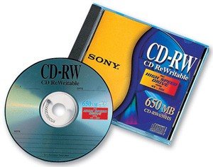 Sony CDRW700HSA 650/700mb High Speed CDRW