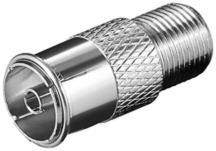 PremiumCord Adaptor F socket/IEC socket
