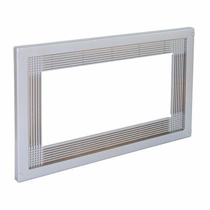 Emuca 8061525 EMUCA Frame for microwave installation in furniture,Silver/Grey,60 cm