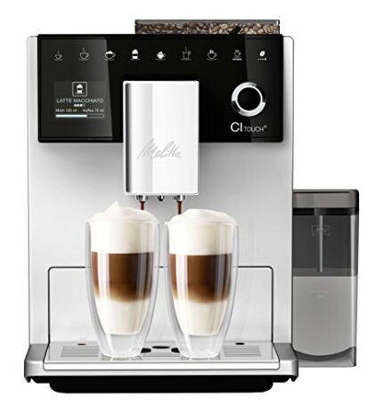 Melitta CI TOUCH F630-101 Bean to Cup Coffee Machine, 1400 W, 1.8 Litres, Silver