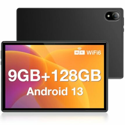 DOOGEE U10 Tablet 10 inch, Androd Tablet 4GB(9GB) RAM+128GB ROM(TF 1TB), 5060mAh, 8MP Main Camera, 2.0GHz WiFi 6/Google GMS/Bluetooth 5.0/Type C/