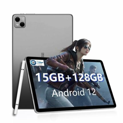 DOOGEE T10 Tablet 10.1 Inch FHD+, 15GB RAM + 128GB ROM (Expandable to 1TB), 8300mAh Battery Octa-Core Android 12 Tablet PC with Dual 4G, 2.4/5G W