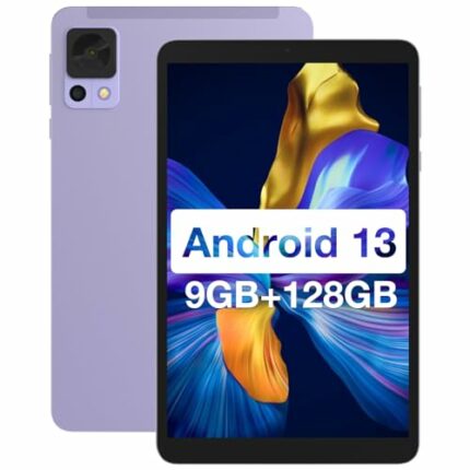 DOOGEE T20 Mini Tablet 8.4 inch, 2.3K FHD+ Android Tablet, 9GB(4+5) RAM, 128GB ROM 1TB TF, 1.6 GHz 8 Core Tablet, 5060mAh Battery, 13 MP + 5 MP C