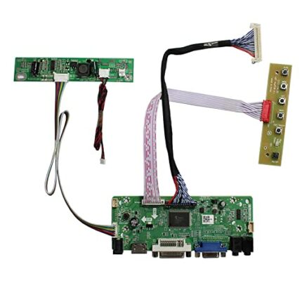 VSDISPLAY 17" 19" 1280x1024 6Pin LED Backlight 30Pin LVDS LCD HD-MI VGA DVI Audio Controlller Kit, Fit to Modification LCD M170ETN01 1 M170ETN01.