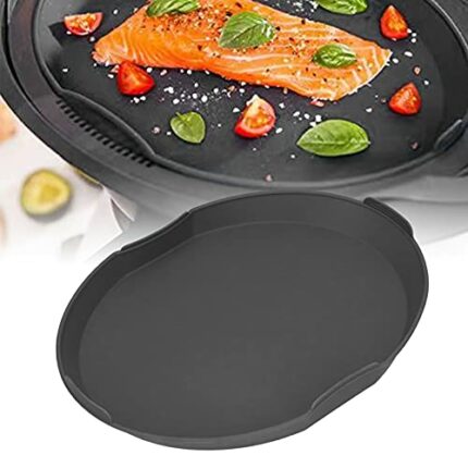 Deror Silicone Pan Heat‑Resistant Food Processor Heating Plate for Vorwerk Thermomix TM31/5/6, Kitchen Accessory