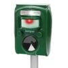 zonpor Ultrasonic Fox Repellent Cat Repellent Solar Battery Powered Animal Scarer Repellent for Garden, Waterproof Outdoor Deterrent Repeller