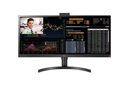 LG 34CN650N-6N 34” UltraWide FHD All-in-One Thin Client (2560 x 1080) with IPS Display, Quad-core Intel® Celeron J4105 Processor, USB Type-C™