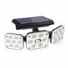 138 LED Solar Lights Outdoor, Motion Sensor Security Light with 270° Wide Angle, 3 Lighting Models, IP65 Waterproof Solar Powered Wall Light for