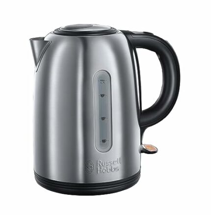 Russell Hobbs 20441 Snowdon Kettle, 1.7 Litre, Stainless Steel