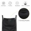 2 Pack Wall Planting Bags - 7 Pocket Hanging Vertical Wall Planter Planting Grow Bags for Indoor and Outdoor Use - Perfect for Balconies, Yards,