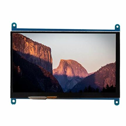 ASHATA 7-Inch LCD HDMI 1024x600 Ultra HD Display Screen Capacitive Touch Screen for Raspberry Pi/Raspberry Pi1,2,3 for Computer Monitor support w