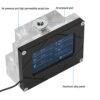 Water Cooling Flow Meter, G1/4 Water Cooling Flow Meter Indicator with Digital Screen, Flow Meter Indicator for PC Water Cooling System Waterflow