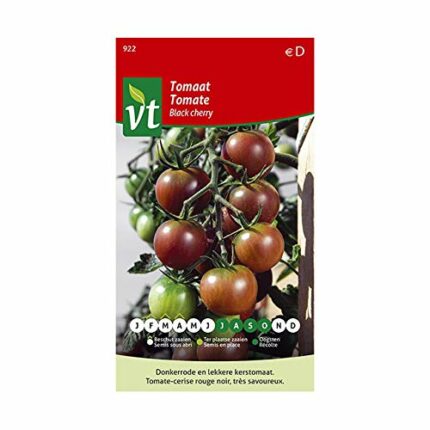 Black Cherry Tomato Seeds - Red Cherry Tomato, Very Tasty, Sweet and Juicy - 0,2 g - Seeds: 300